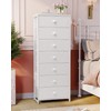 Crestlive Products Tall Dresser, 7-Drawer Fabric Storage Tower, Chests of