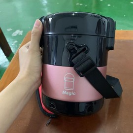 Youngky Store Stackable Stainless Steel 3-Tier Lunch/Snack Box, Insulated Leak-Proof Thermos, Vacuum Stainless Steel Packaging Box for Carrying Food to Office, Outdoor Picnic