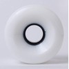65mm 78a Gel Soft Longboard Wheels (Blank White)
