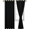 JIUZHEN Cortinas Opacas con Ojales para Dormitorio o salón, 2