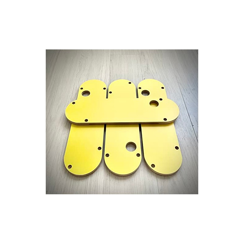 Cncdesigns Zero Clearance Inserts (4-Pack) for DeWalt 744, 745, 746,