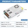 HPMN 24V 20A 480W Power Supply AC/DC Adapter Universal Regulated