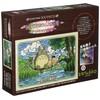 エンスカイ となりのトトロ アートクリスタルジグソーパズル300ピース【なにが釣れるかな?】 26×38cm(完成時) 300-AC34