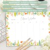 Cucoller Weekly Planner Pad A4 without Fixed Date (50 Pages),