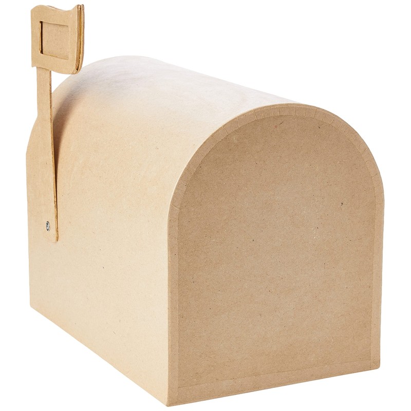 Décopatch EV001O Paper-Mâché Letterbox 29 x 19 x 23 cm