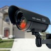 Cylindrical Dummy CCTV Surveillance Camera Security 2ea