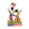 A Banner Day (Mickey and Pluto) Patriotic Figurine