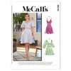 McCalls Sewing Pattern M8195F5 F5 (16-18-20-22-24) Misses' Dresses, Multi Colour