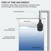 1" Float Valve, Automatic Water Filling, Maintaining Constant Water Level