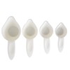 4Pcs/Set Portable Braille Measuring Spoon Cup Kitchen Cooking Baking Tool
