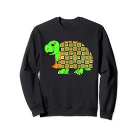 Pattern Shell Tortoise at a Snail Pace Sweatshirt