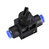 sourcing map 4mm OD Pneumatic Air Flow Control Valve with