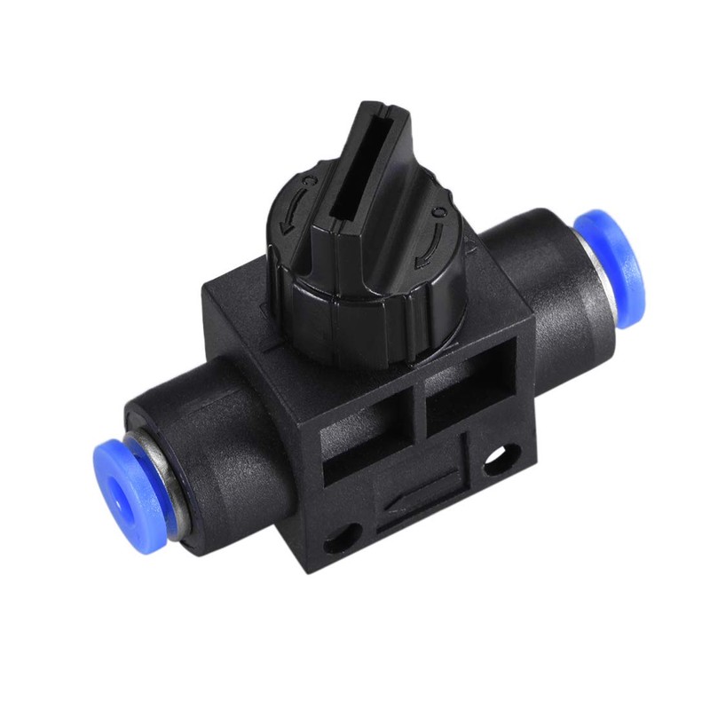 sourcing map 4mm OD Pneumatic Air Flow Control Valve with