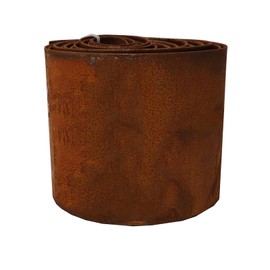 Metal Landscape Edging,5.5Inch x 16FT Garden Edging for Flower Bed,Lawn and Landscape Border (Rusted, 5.5 Inch × 16FT)