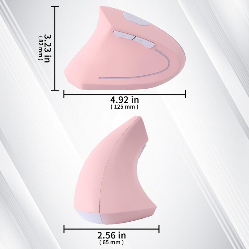Left Handed Mouse, Wireless 2.4 GHz USB Lefty Left Hand