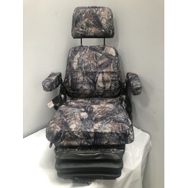Durafit Seat Covers, Exact Fit Seat Covers for VEVOR Universal Tractor Suspension Seat, See Picture of Original seat. Choose Color. (Camo)