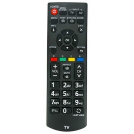 New N2QAYB000818 Remote fit for Panasonic TV TH-40C400A TH-40C400Z TH-40D400A TH-40D400Z TH-40E400A TH-40E400Z TH-42A400A TH-42A400Z TH-42A410Z TH-42C400Z TH-49D400A TH-49D400Z TH-50A430A TH-50A430Z