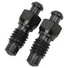 2Pcs Disc Brake Bleeder Screw Titanium Alloy M6 Rust Resistance
