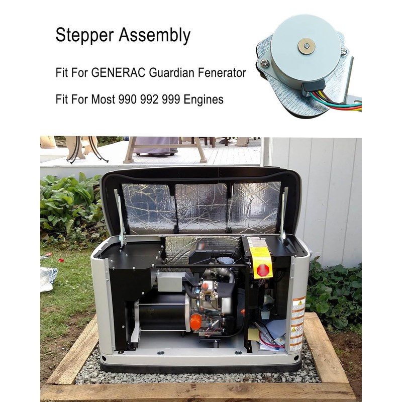 EMIHO Stepper Motor Replace 0G6453 GTH990 HSB Fit for GENERAC