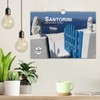 Santorini - Idyll on the Volcano (Wall Calendar 2026 DIN