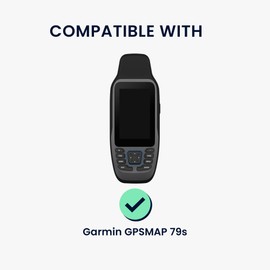 kwmobile 2X Transparent Screen Protector Compatible with Garmin GPSMAP 79s Film - Clear Protective Screen Cover Kit for GPS