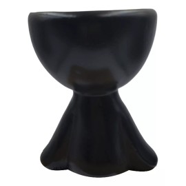 Muna Maceta Jorgito Sentado Humano Pies Colgantes Cerámica