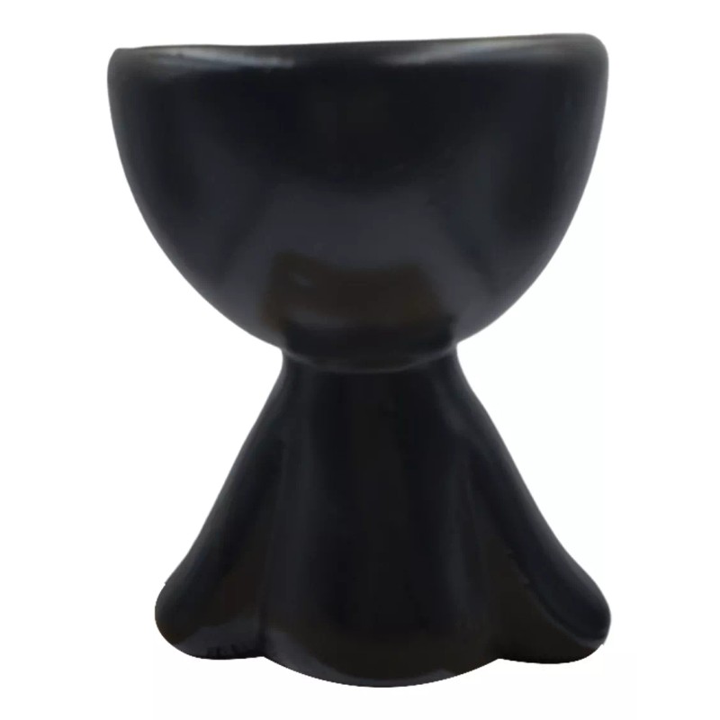 Muna Maceta Jorgito Sentado Humano Pies Colgantes Cerámica