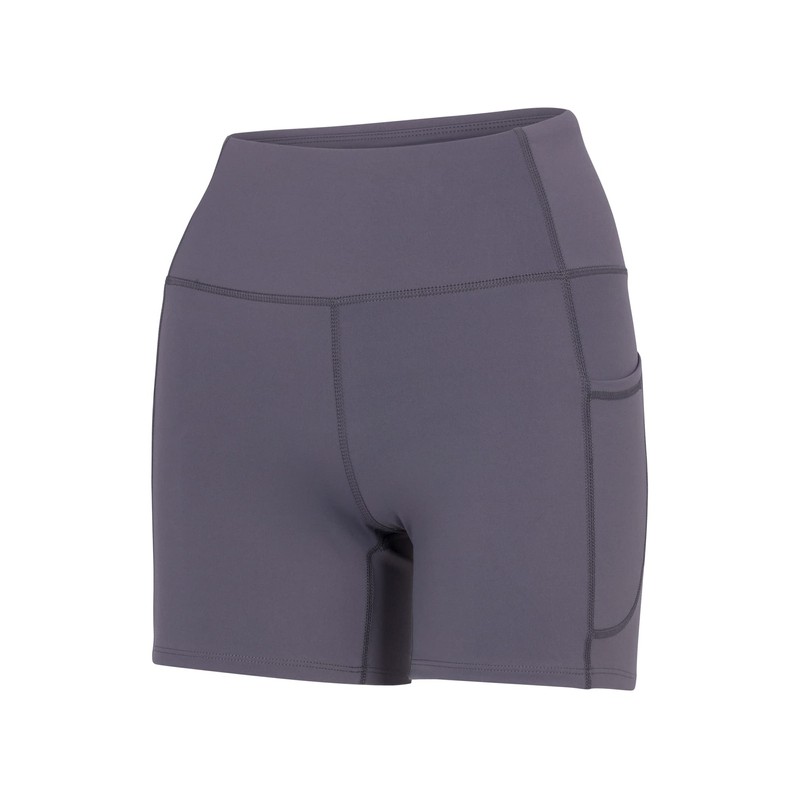 Natural Uniforms Women's High Waist Yoga Shorts Tummy Control with