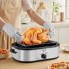 VEVOR Roaster Oven, 14QT Fast-Cooking Turkey Roaster, 150-450℉ Adjustable Temperature