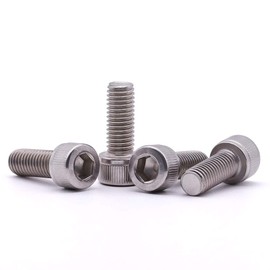 5/16-18 x 1" Socket Head Cap Screws, 304 Stainless Steel 18-8, Allen Hex Drive, Coarse Thread UNC, 20 PCS