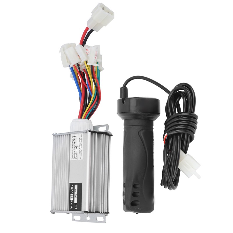 36V 1000W Controller with Ordinary Long Wire Throttle Grip Kit