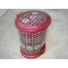 Decorative 6.5 L Oval Plastic Step Trash Can 12" Tall,