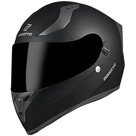Bogotto H128 Solid Helmet, Black, XS | Anti-fog