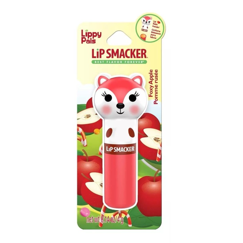 Lip Smacker Pack De 5 Balsamos Labiales Animalitos Kawaii -