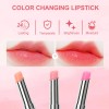 3 Piezas Bálsamo Labial Cambia De Color, Set De Pintalabios