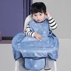Coverall Baby Feeding Bibs Cute Pattern Smooth Surface Comfortable Dining