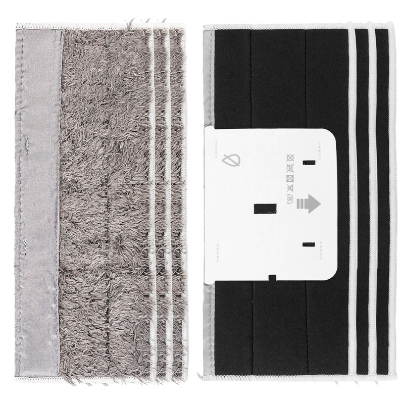 BuleVina 6 Pack Washable Dry Mopping Pads Replacement Compatible for