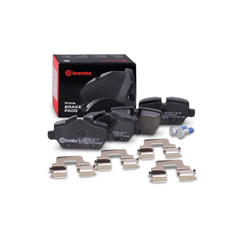Brembo Balata (LOW-MET) P06037 Mini Cooper Countryman 2011-2016, Cooper Paceman
