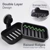 Suction Cup Soap Holder for Shower Wall, Bathroom, Tub and