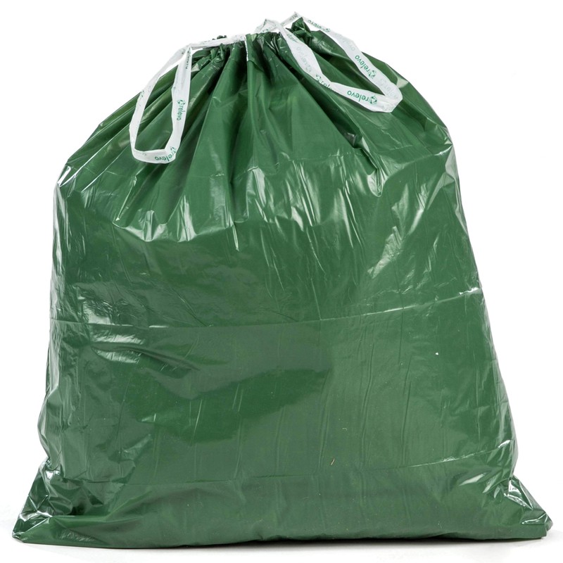 Relevo 100% Recycled Bin Liners, Heavy Duty 100L, 13 Bin