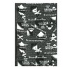 Skull pattern: Skull dye print_ Festival towel Made in Imabari,