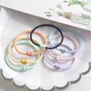 Mini heart petite hair tie / 미니 하트 쁘띠 머리 헤어 끈
