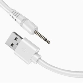 Charging Replacement USB Cable | DC Charger Cord for Facial Cleanser,Smart Toys. 31.4 Inch Long-Charger Cable(15 mm/5.9'') (15MM)