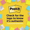 Post-it Notes, 3 x 3 in, Beachside Café Collection, 4