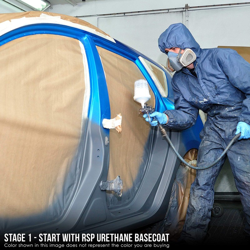 Restoration Shop - Gunmetal Grey Metallic Urethane Basecoat Auto Paint