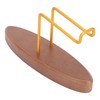 Wood Coffee Filter Holder Easy Access Space Saving Coffee Filter