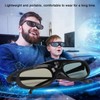 2Pcs 144Hz 3D Active Shutter Glasses DLP LinK LCD Lens