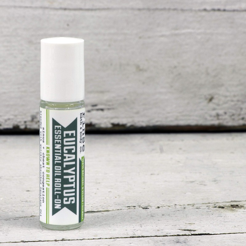 Rinse Bath & Body Eucalyptus Essential Oil Roll-On – Pure
