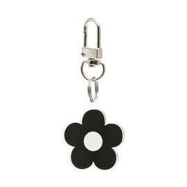 [ONLYOU] Accessory, Charm, Keyring, Keychain, Pouch, AirPods Pro, Wallet, Cute, Simple, Stylish, Decorative, Hook, Small, Colorful, Flowers, Flowers, Black