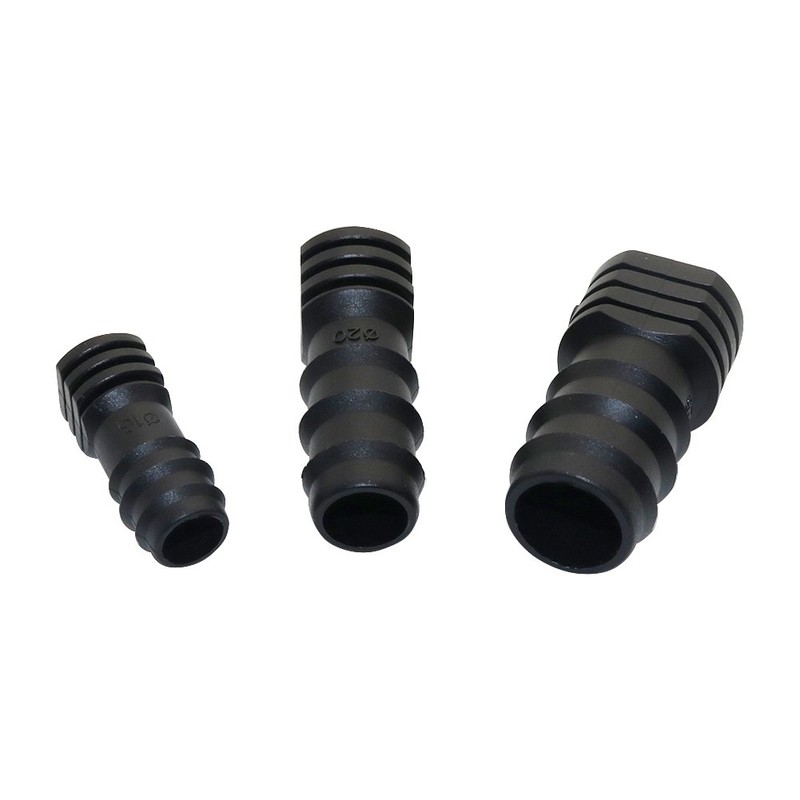 Adhere To Fly 50pcs 16mm Pipe End Plugs Garden Hose